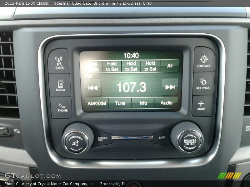 Controls of 2019 1500 Classic Tradesman Quad Cab