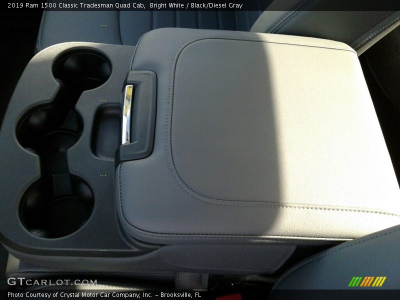 Bright White / Black/Diesel Gray 2019 Ram 1500 Classic Tradesman Quad Cab