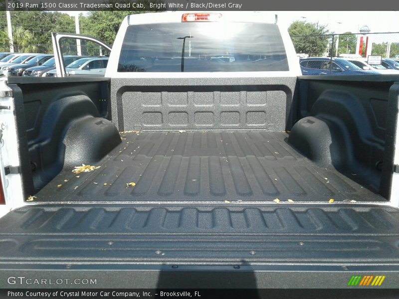 Bright White / Black/Diesel Gray 2019 Ram 1500 Classic Tradesman Quad Cab