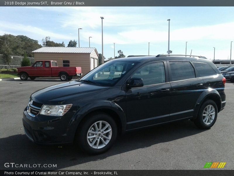 Bruiser Grey / Black 2018 Dodge Journey SXT