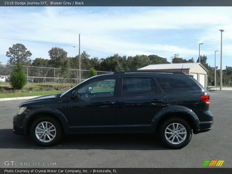 Bruiser Grey / Black 2018 Dodge Journey SXT