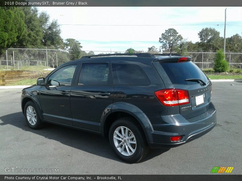 Bruiser Grey / Black 2018 Dodge Journey SXT
