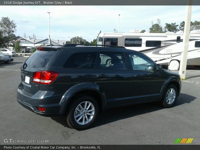 Bruiser Grey / Black 2018 Dodge Journey SXT