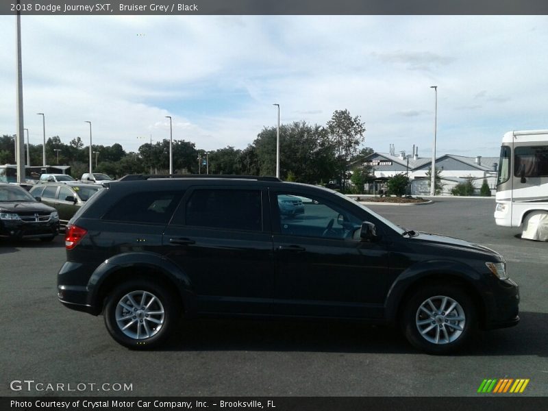Bruiser Grey / Black 2018 Dodge Journey SXT