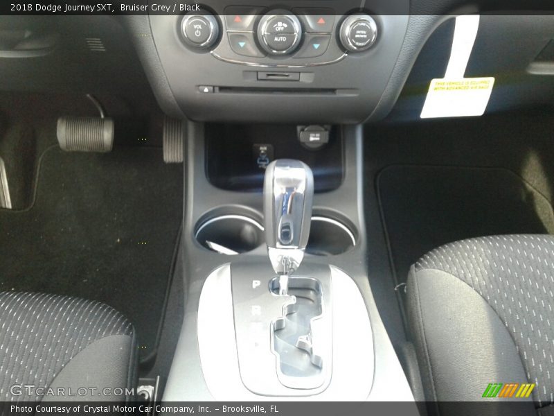 Bruiser Grey / Black 2018 Dodge Journey SXT