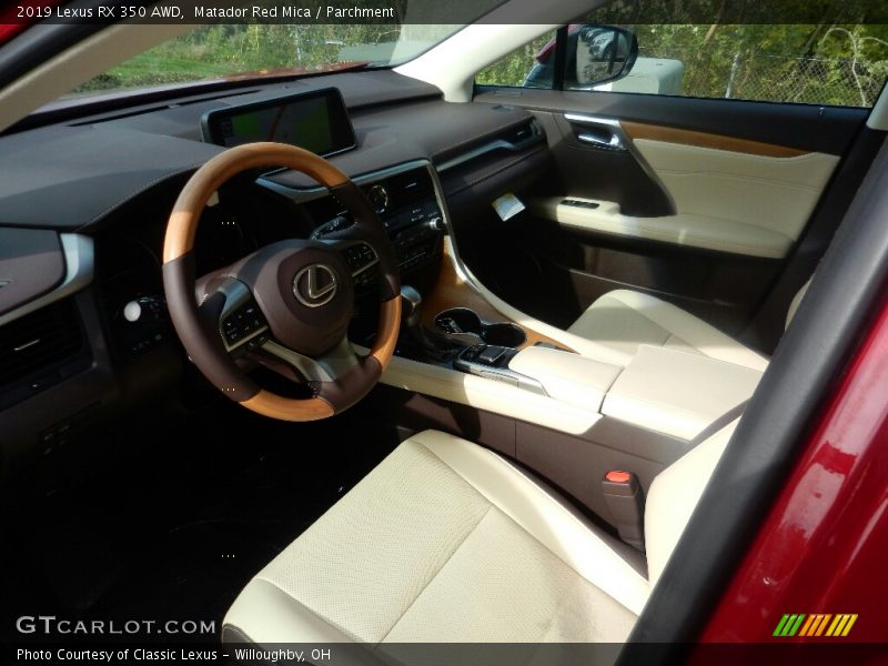  2019 RX 350 AWD Parchment Interior