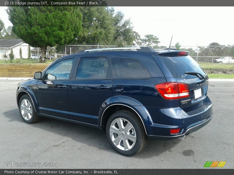 Contusion Blue Pearl / Black 2018 Dodge Journey SXT