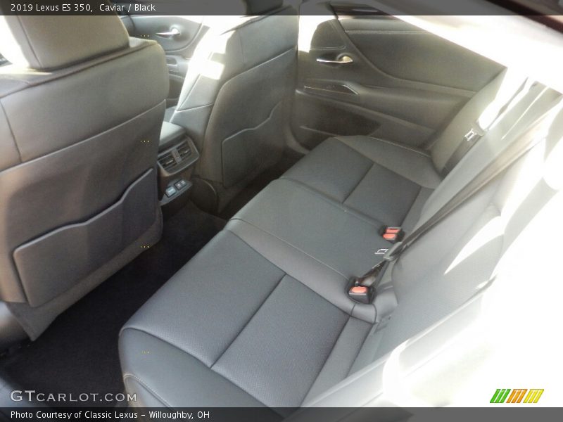 Rear Seat of 2019 ES 350