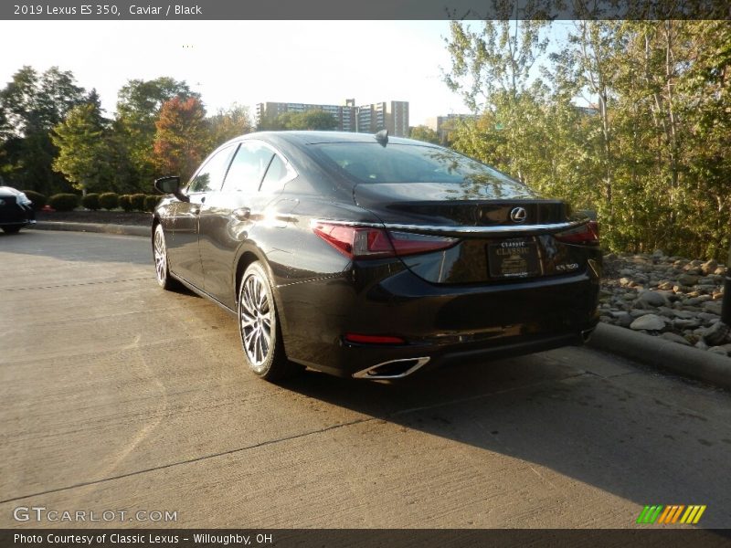 Caviar / Black 2019 Lexus ES 350