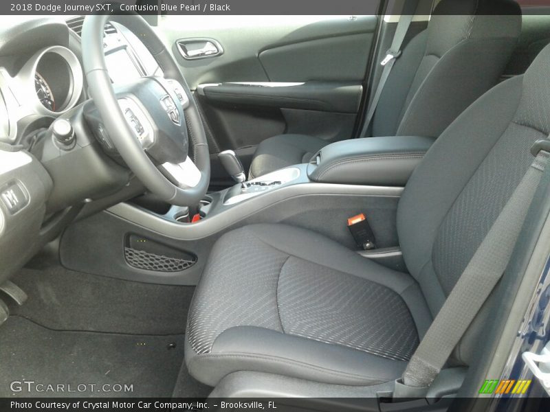Contusion Blue Pearl / Black 2018 Dodge Journey SXT