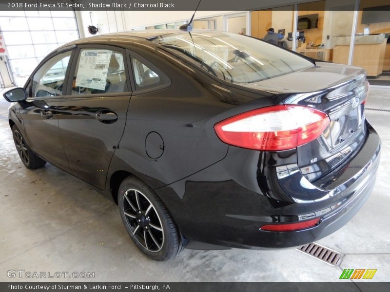 Shadow Black / Charcoal Black 2018 Ford Fiesta SE Sedan