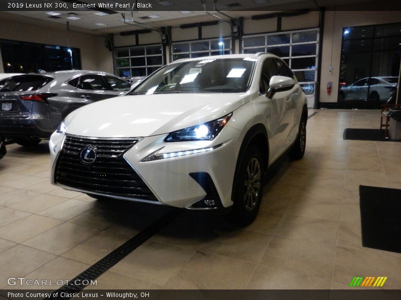 Eminent White Pearl / Black 2019 Lexus NX 300