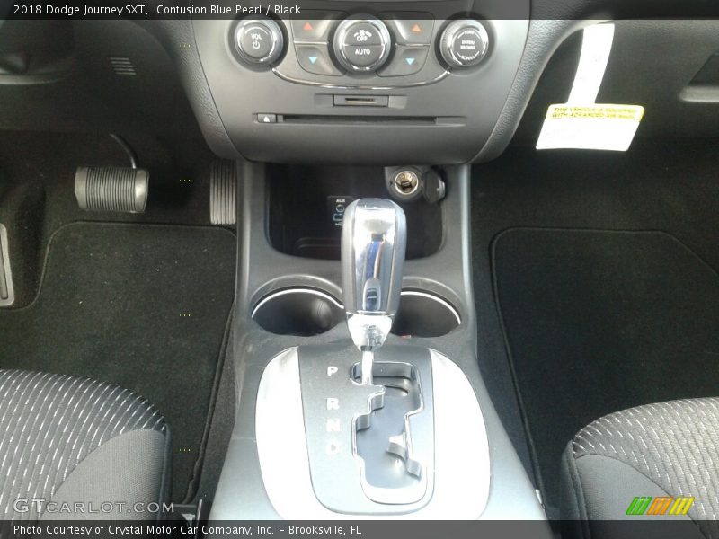 Contusion Blue Pearl / Black 2018 Dodge Journey SXT