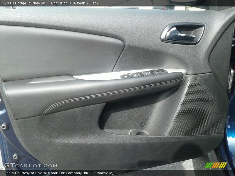 Contusion Blue Pearl / Black 2018 Dodge Journey SXT