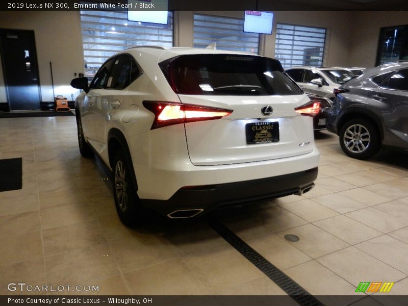 Eminent White Pearl / Black 2019 Lexus NX 300
