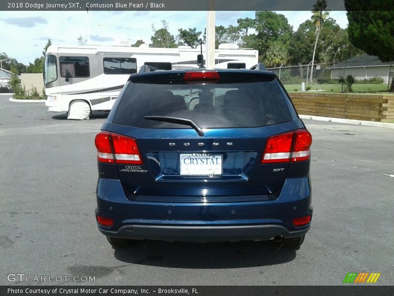 Contusion Blue Pearl / Black 2018 Dodge Journey SXT