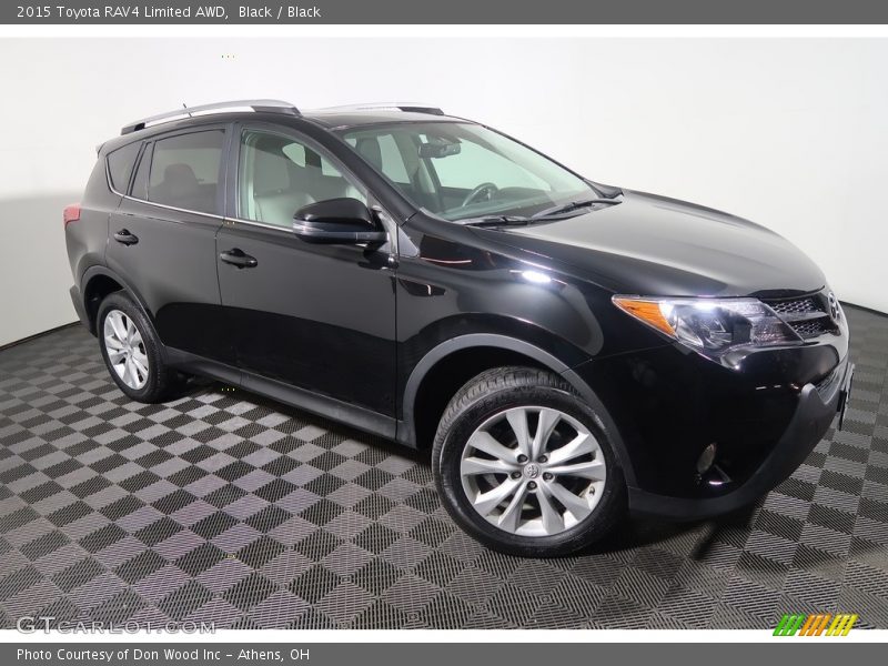 Black / Black 2015 Toyota RAV4 Limited AWD