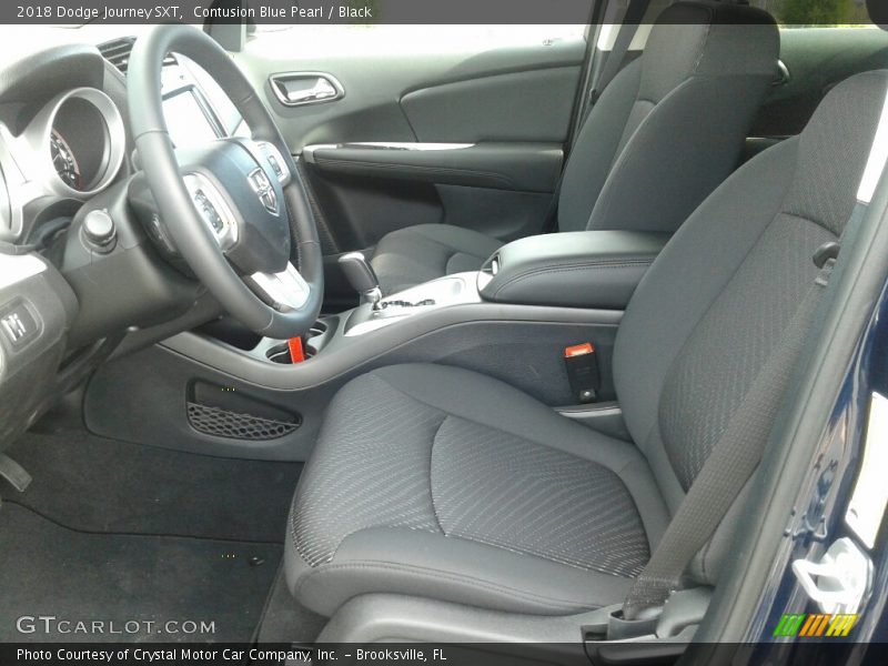 Contusion Blue Pearl / Black 2018 Dodge Journey SXT