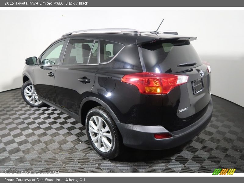 Black / Black 2015 Toyota RAV4 Limited AWD