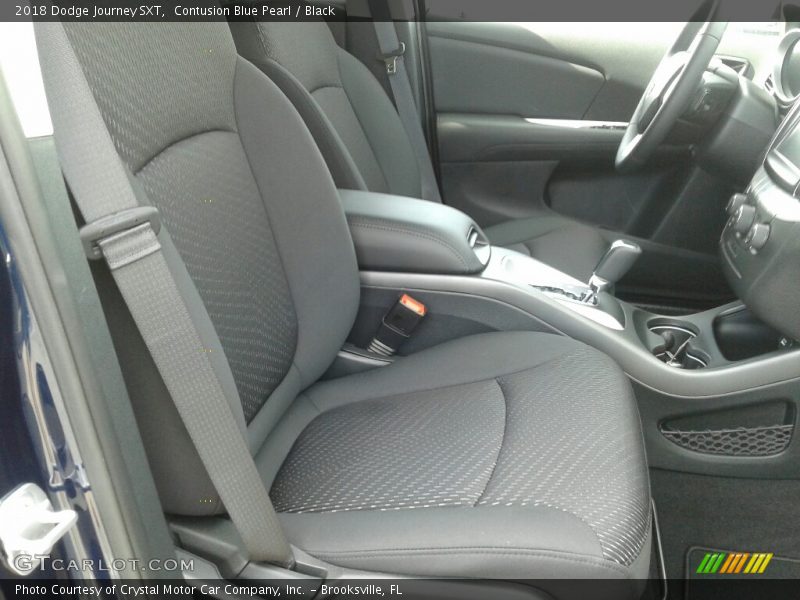 Contusion Blue Pearl / Black 2018 Dodge Journey SXT