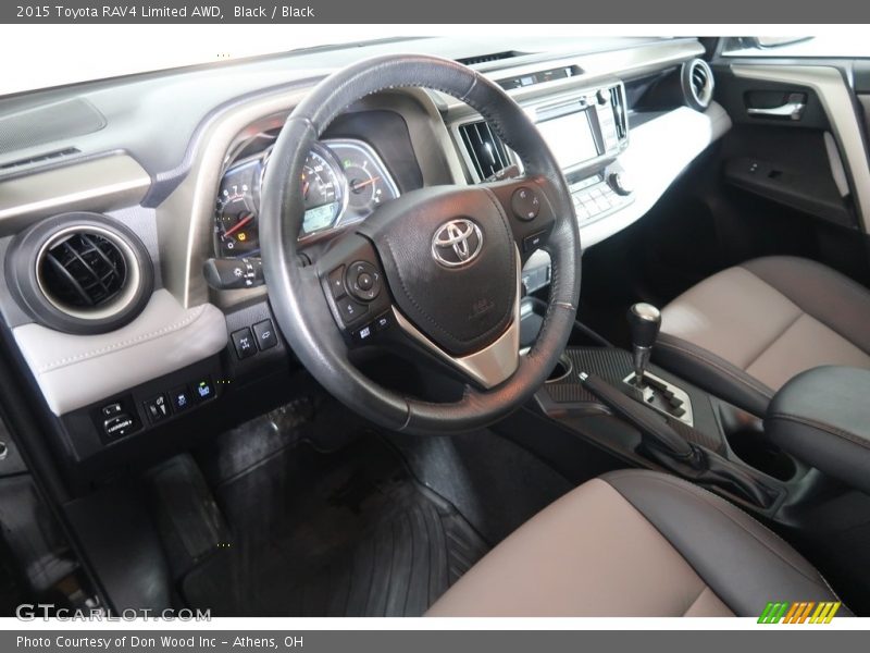 Black / Black 2015 Toyota RAV4 Limited AWD