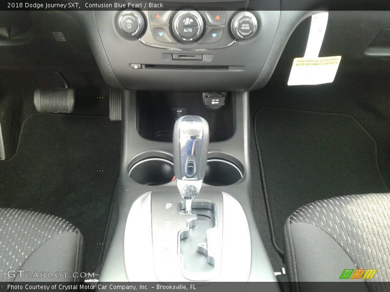 Contusion Blue Pearl / Black 2018 Dodge Journey SXT