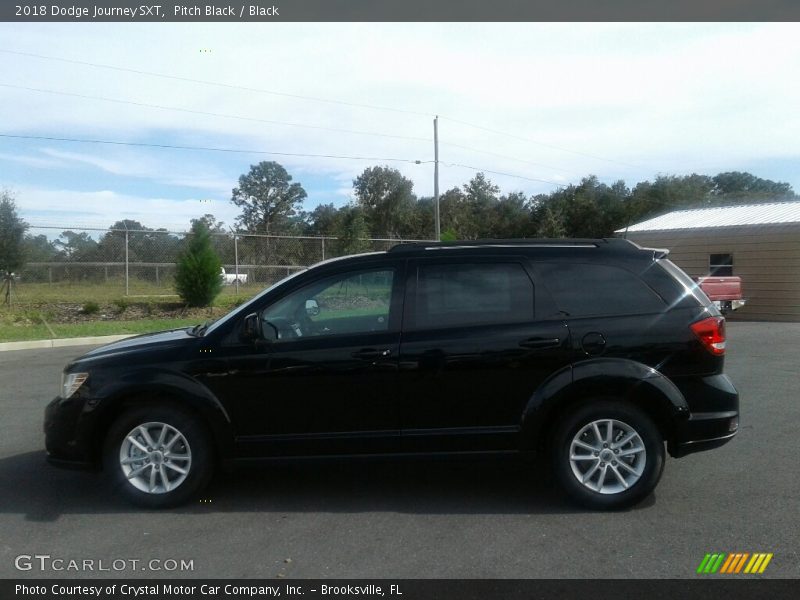 Pitch Black / Black 2018 Dodge Journey SXT