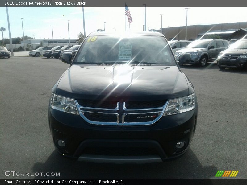 Pitch Black / Black 2018 Dodge Journey SXT