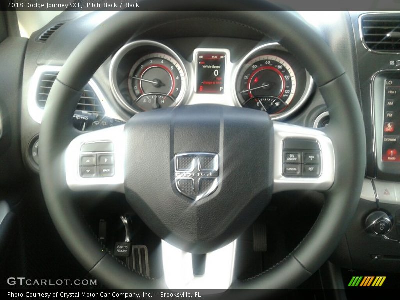 Pitch Black / Black 2018 Dodge Journey SXT