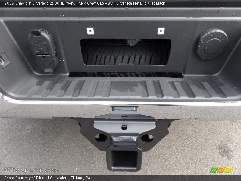 Silver Ice Metallic / Jet Black 2019 Chevrolet Silverado 2500HD Work Truck Crew Cab 4WD