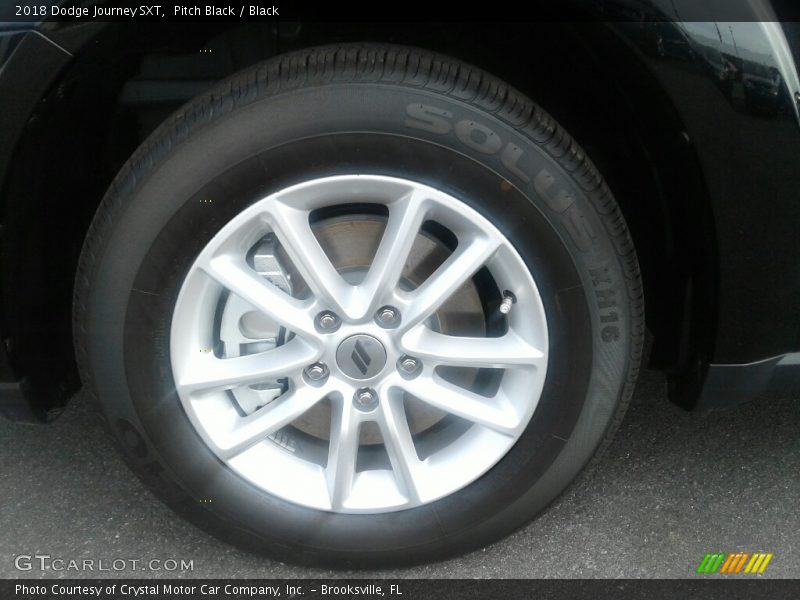 Pitch Black / Black 2018 Dodge Journey SXT