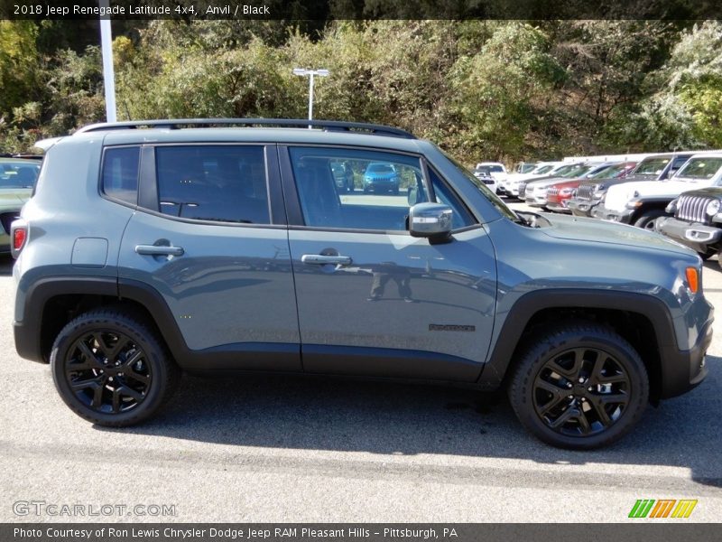 Anvil / Black 2018 Jeep Renegade Latitude 4x4