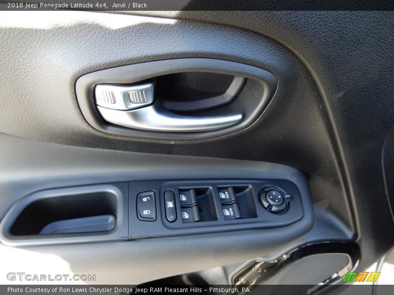 Anvil / Black 2018 Jeep Renegade Latitude 4x4