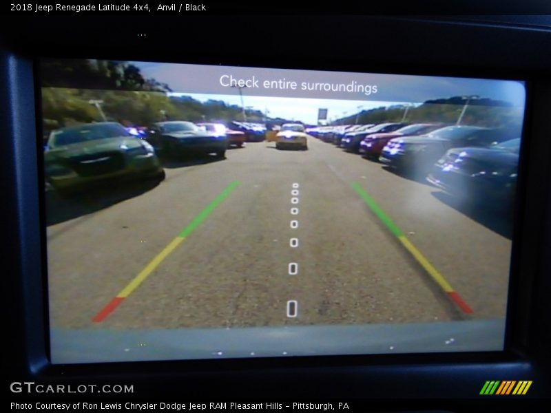 Anvil / Black 2018 Jeep Renegade Latitude 4x4