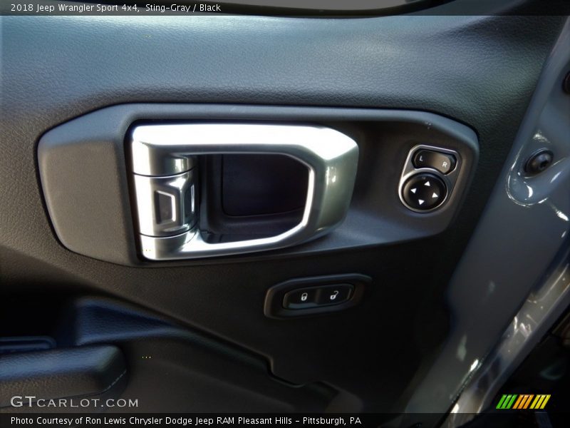 Sting-Gray / Black 2018 Jeep Wrangler Sport 4x4