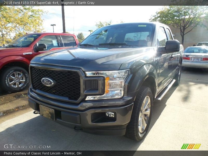 Magnetic / Earth Gray 2018 Ford F150 STX SuperCab 4x4