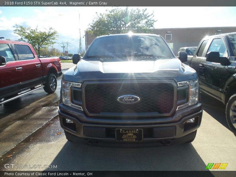 Magnetic / Earth Gray 2018 Ford F150 STX SuperCab 4x4