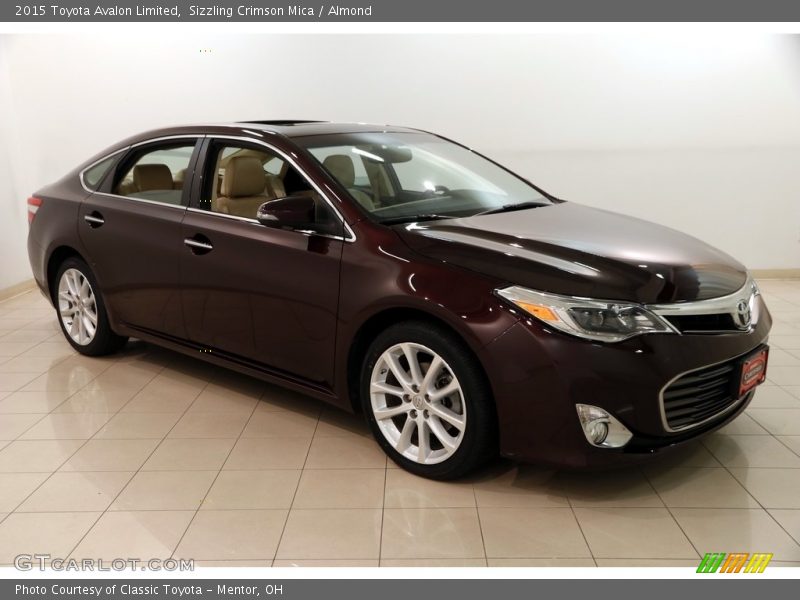 Sizzling Crimson Mica / Almond 2015 Toyota Avalon Limited