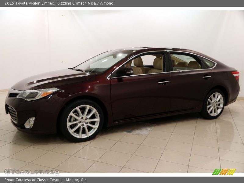 Sizzling Crimson Mica / Almond 2015 Toyota Avalon Limited