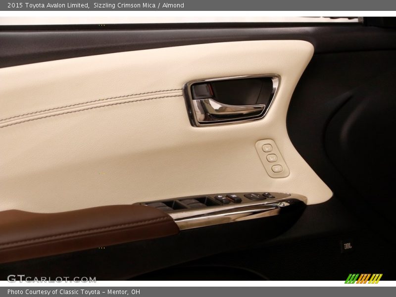 Sizzling Crimson Mica / Almond 2015 Toyota Avalon Limited