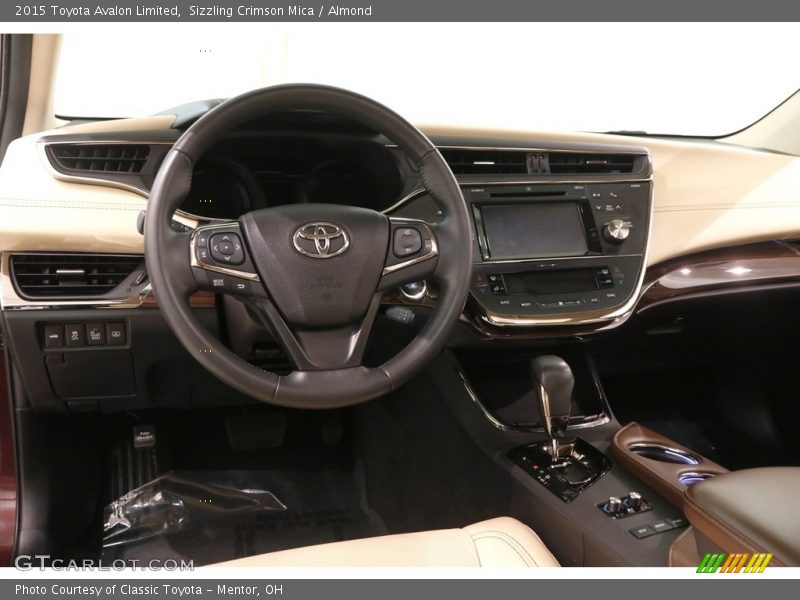 Sizzling Crimson Mica / Almond 2015 Toyota Avalon Limited