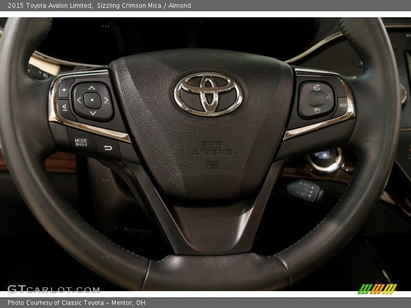 Sizzling Crimson Mica / Almond 2015 Toyota Avalon Limited
