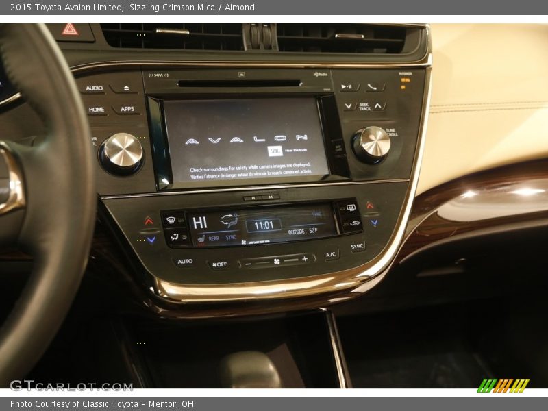 Sizzling Crimson Mica / Almond 2015 Toyota Avalon Limited