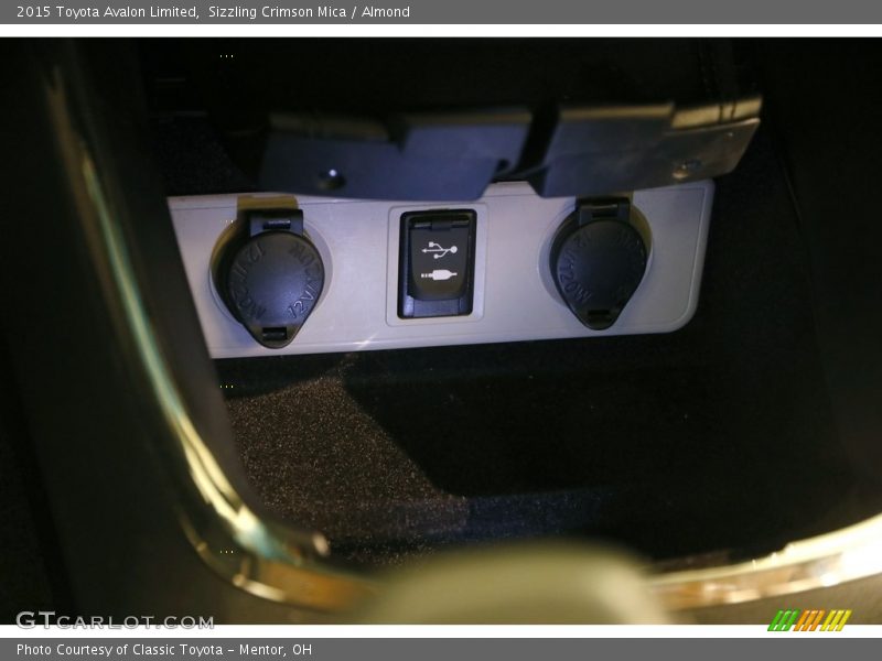 Sizzling Crimson Mica / Almond 2015 Toyota Avalon Limited