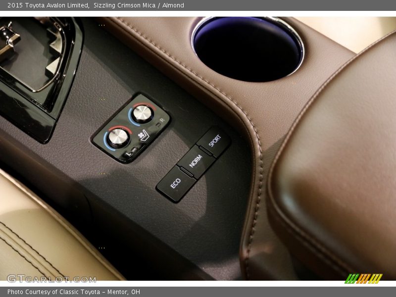 Sizzling Crimson Mica / Almond 2015 Toyota Avalon Limited