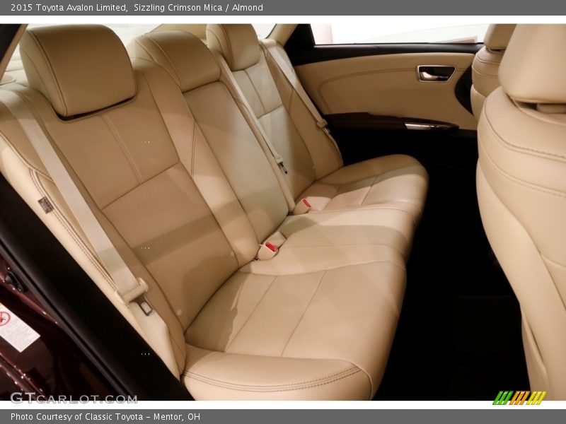 Sizzling Crimson Mica / Almond 2015 Toyota Avalon Limited