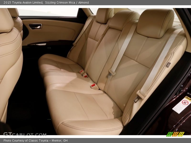 Sizzling Crimson Mica / Almond 2015 Toyota Avalon Limited