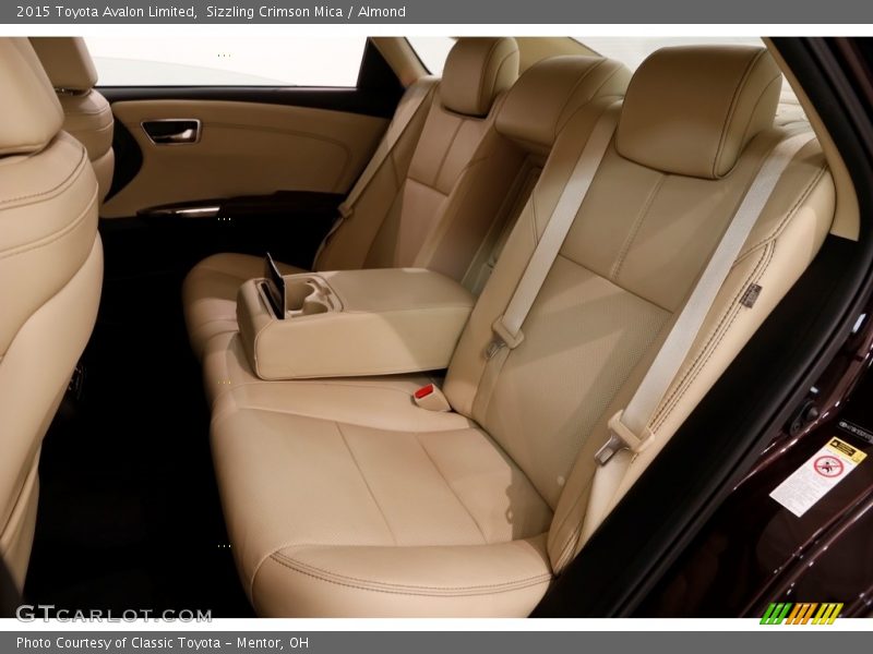 Sizzling Crimson Mica / Almond 2015 Toyota Avalon Limited