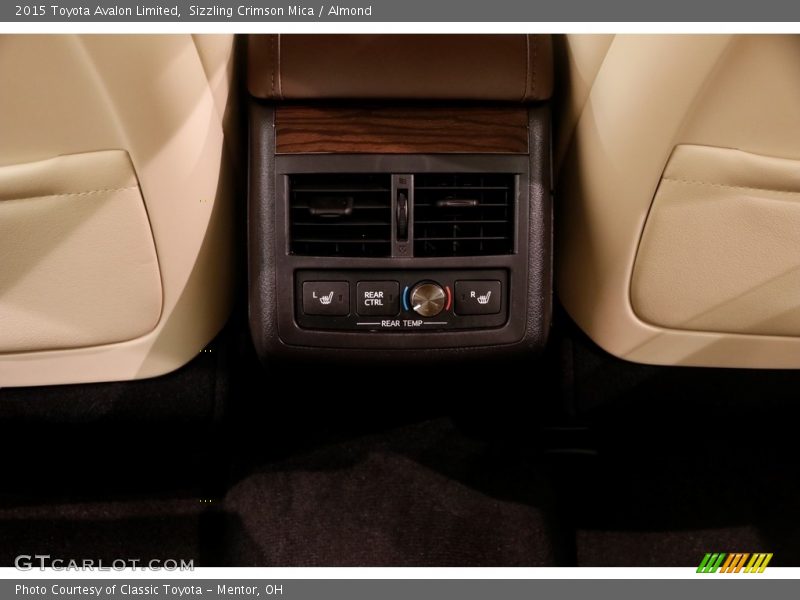 Sizzling Crimson Mica / Almond 2015 Toyota Avalon Limited