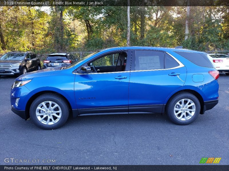 Kinetic Blue Metallic / Jet Black 2019 Chevrolet Equinox LT